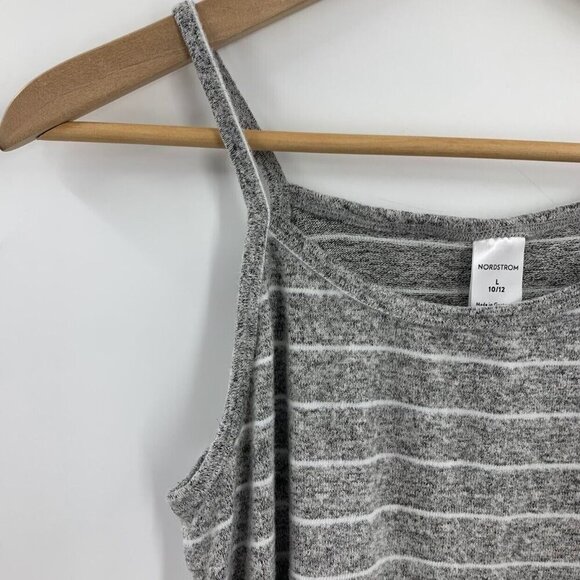 Nordstrom Girls Classic Relaxed Striped Thin Strapped Tank Top Size L NWT - Picture 3 of 11